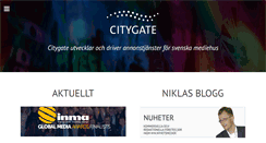 Desktop Screenshot of citygate.se