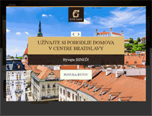 Tablet Screenshot of citygate.sk